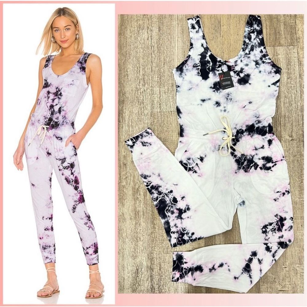 New n:PHILANTHROPY Tie Dye Jumpsuit L